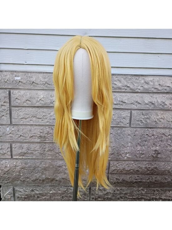 Amazon Other - 2/$20 Long Blonde Yellow Synthetic Wig 33 Inch
